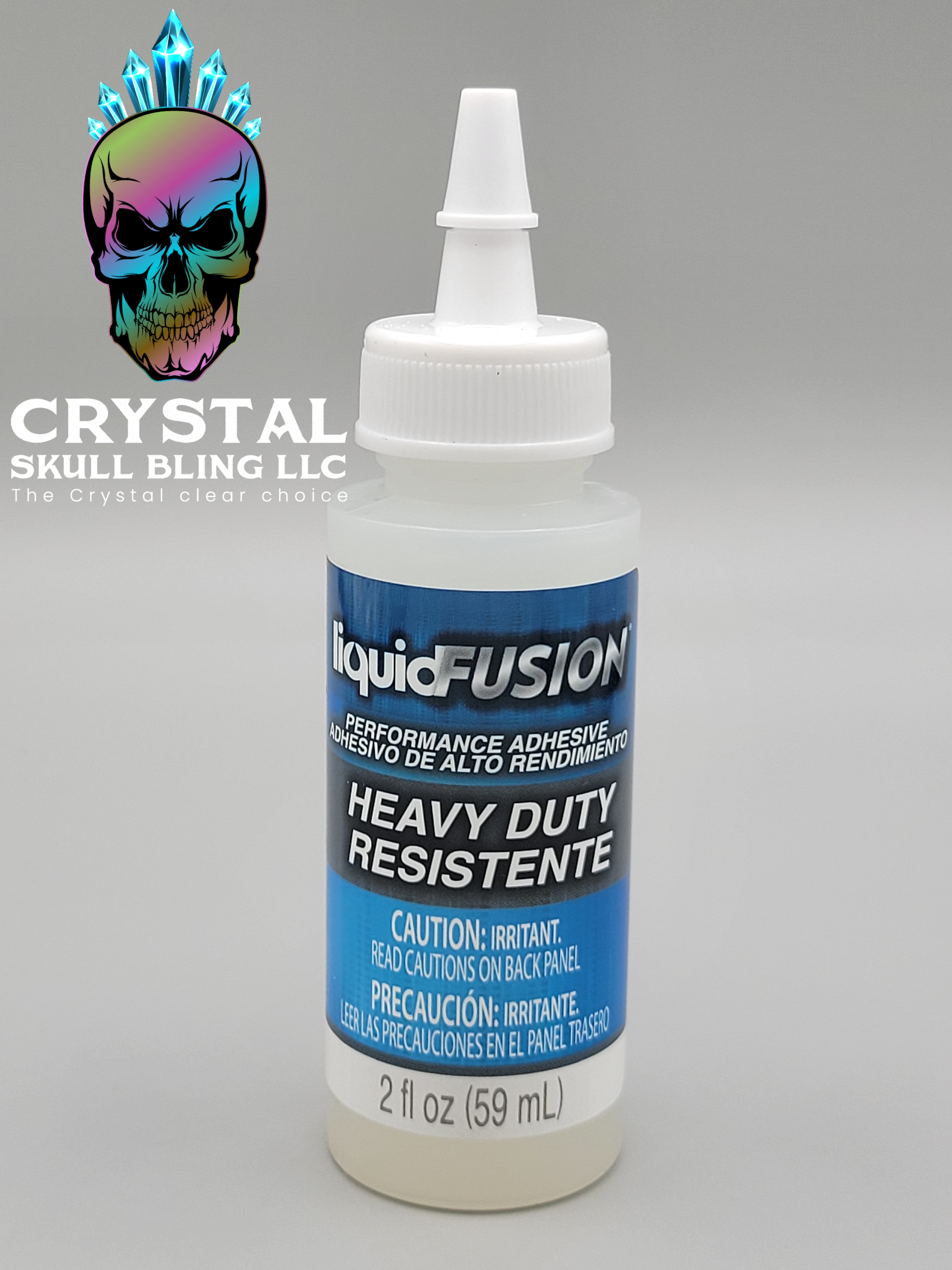 Liquid Fusion® Clear Urethane Adhesive 2FL oz. – Crystal Skull Bling LLC